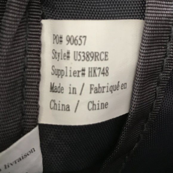 Roots - Blue Nylon  Crossbody Bag / Purse - Picture 3 of 6